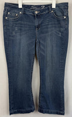 Seven7 Womens Denim Jeans Size 20 Short Bootcut Dark Light Distressed