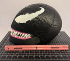 3D Printed Venom Full Face Mask Helmet Mesh Eyes Adult - Movable Jaw
