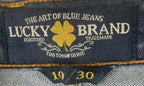 Lucky Brand Charlie Flare Jeans Womens 10 Blue Denim Stretch - Made in USA