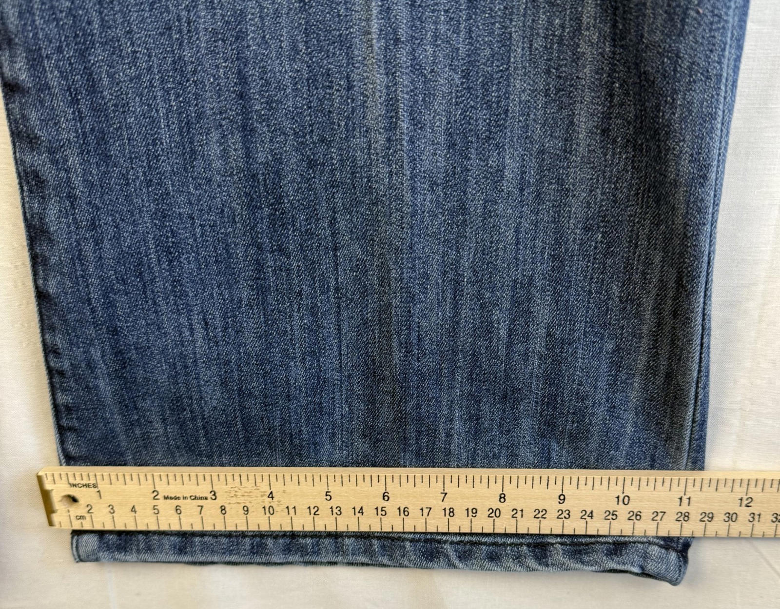Seven7 Womens Jeans Size 14 Flare dark Stretch
