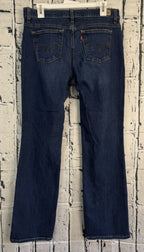 Levis 550 Womens Jeans Blue Size 12M Relaxed Bootcut Stretch Mid Denim