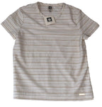 Anne Klein Womens top Size s bright white/gold