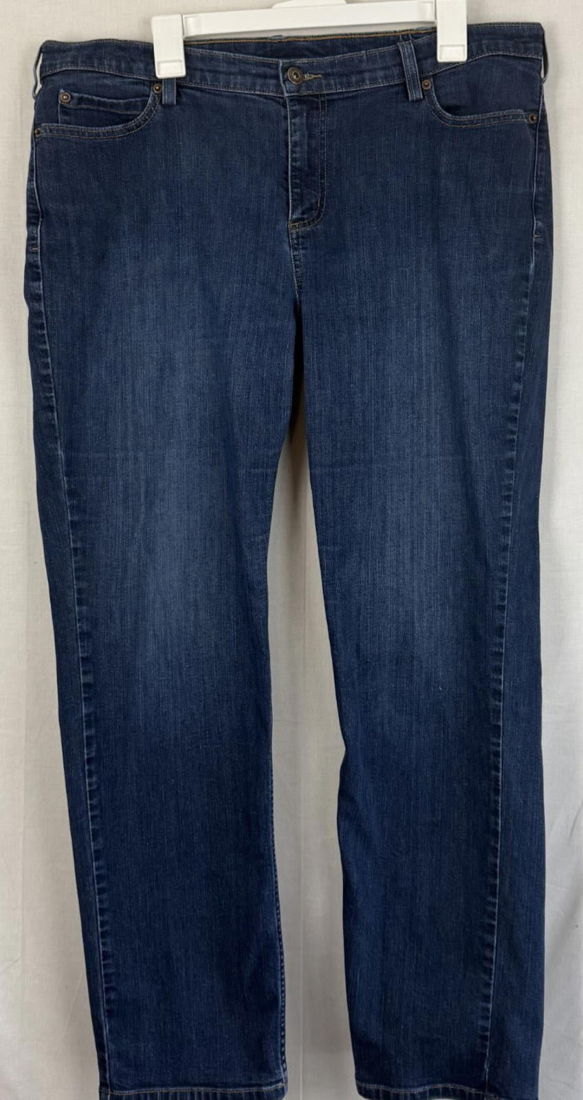 Duluth Trading Co Womens Jeans Size 18x31 Straight Stretch Cotton Blend