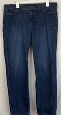Duluth Trading Co Womens Jeans Size 18x31 Straight Stretch Cotton Blend