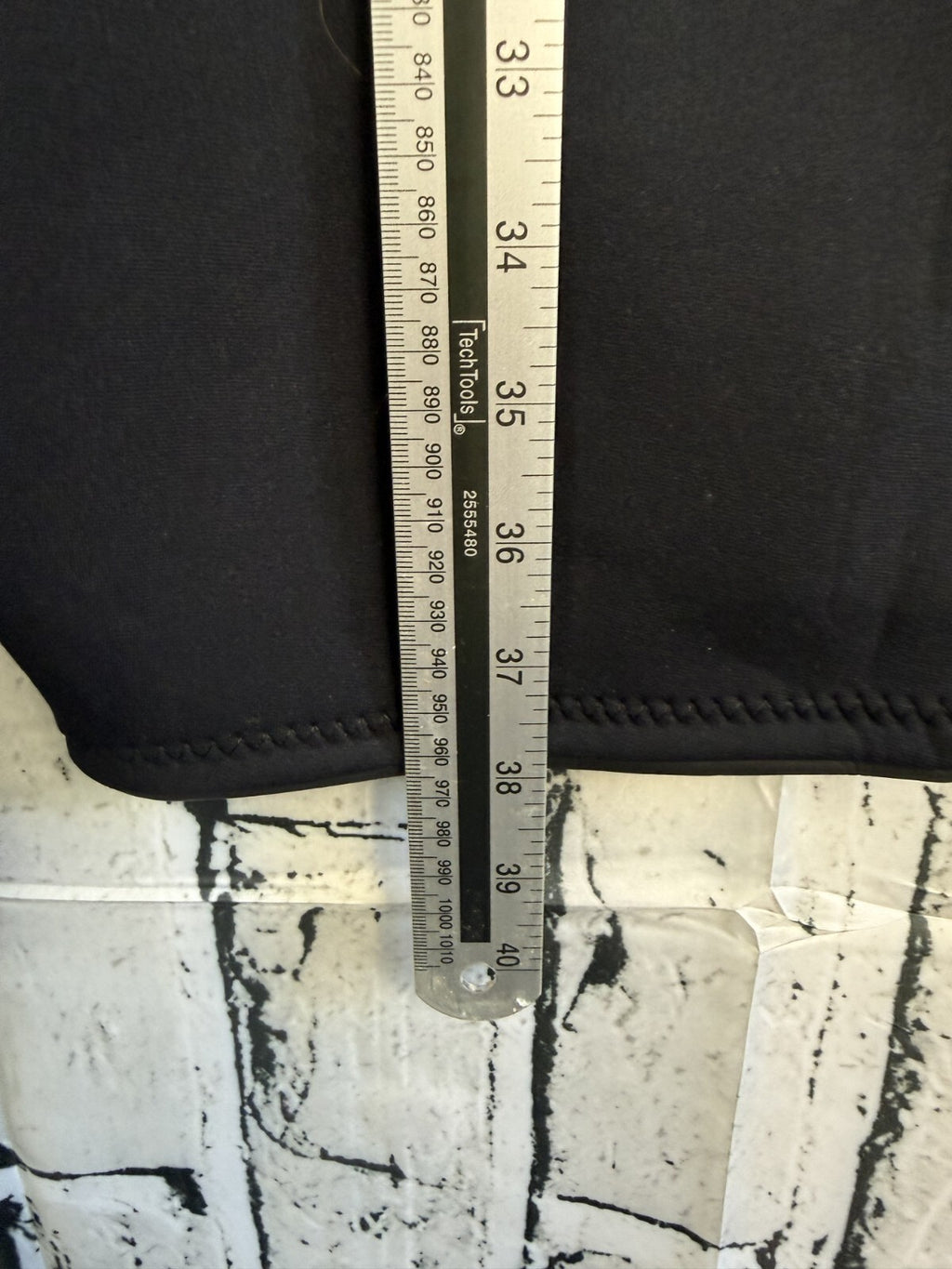AQUAWAVE Unisex Sz L Sleeveless Shorty Neoprene Wetsuit Full Zip Black Blue