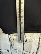 AQUAWAVE Unisex Sz L Sleeveless Shorty Neoprene Wetsuit Full Zip Black Blue