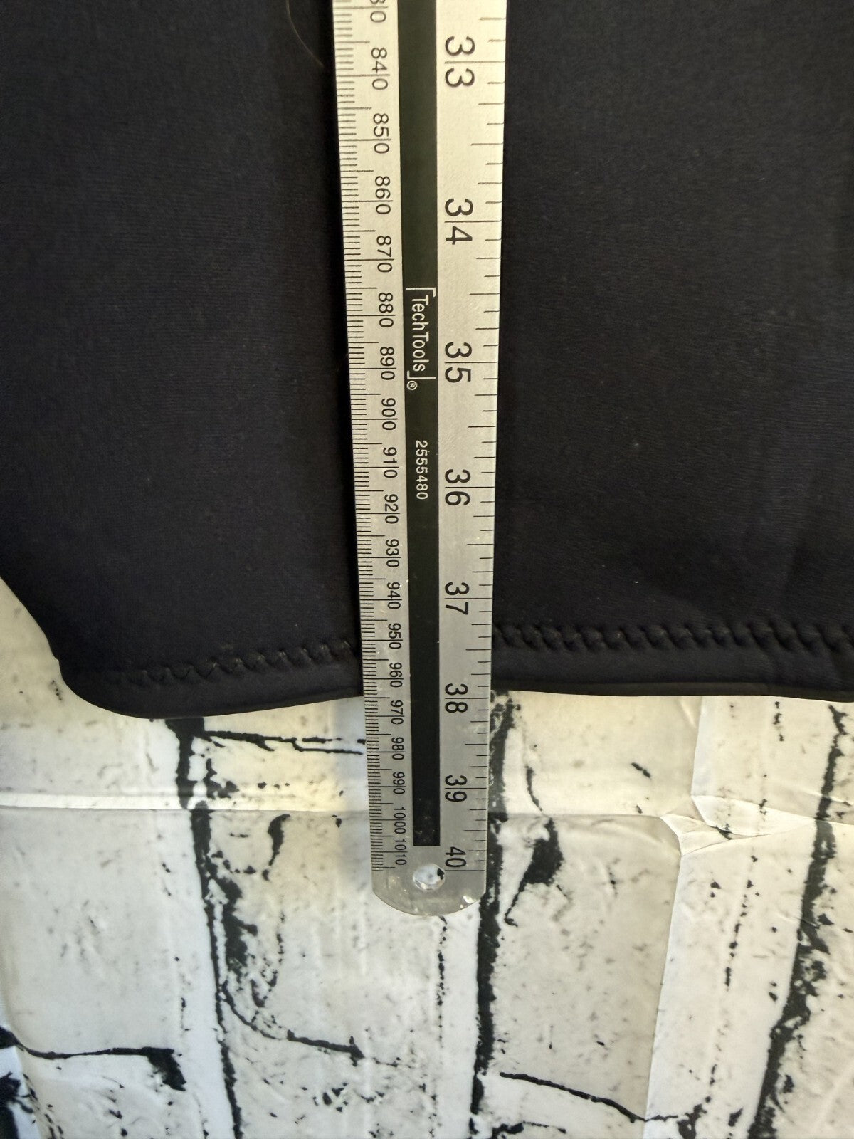 AQUAWAVE Unisex Sz L Sleeveless Shorty Neoprene Wetsuit Full Zip Black Blue