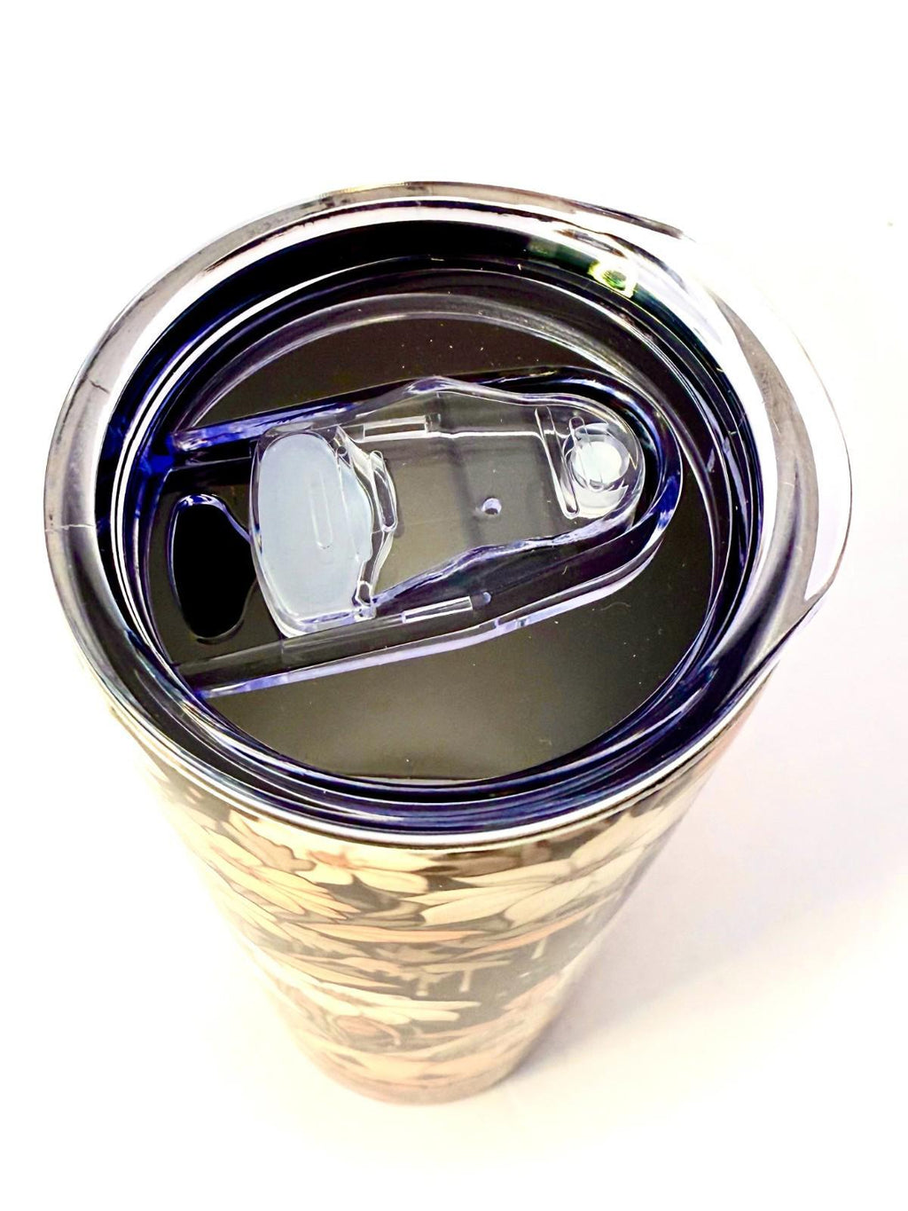 20 oz Autumn Ghost Stainless Steel Tumbler with Lid, Straw