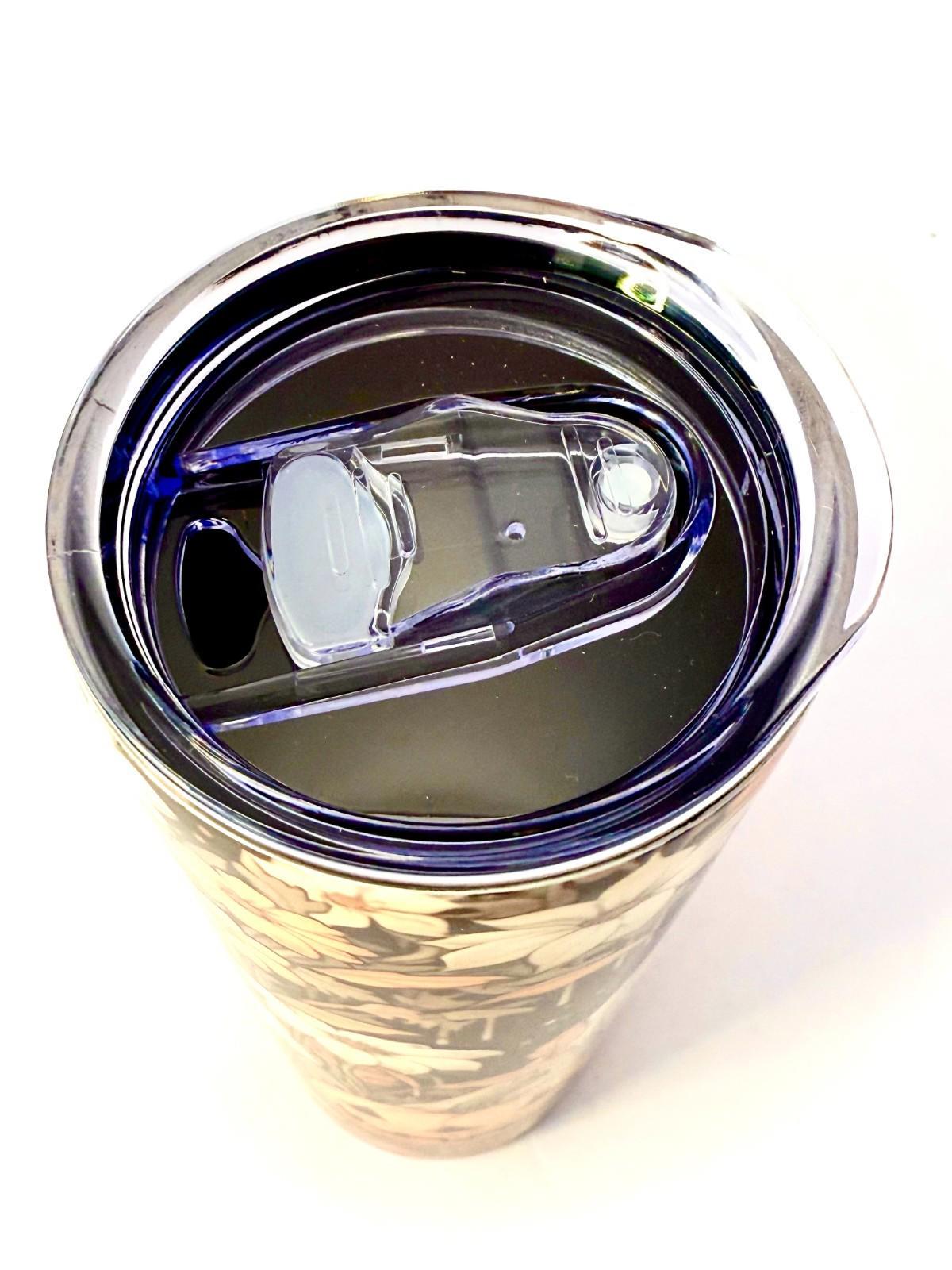 20 oz Autumn Ghost Stainless Steel Tumbler with Lid, Straw