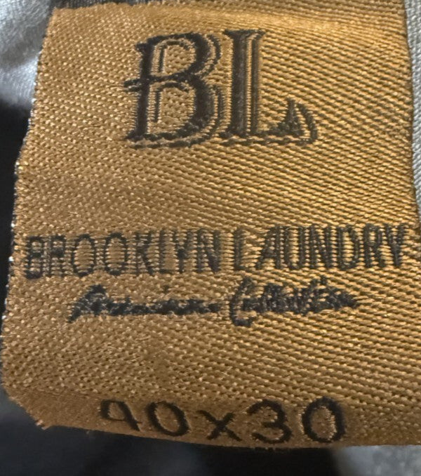 Brooklyn Laundry Jeans Mens 40 X 30 Blue Denim Cotton Straight Leg