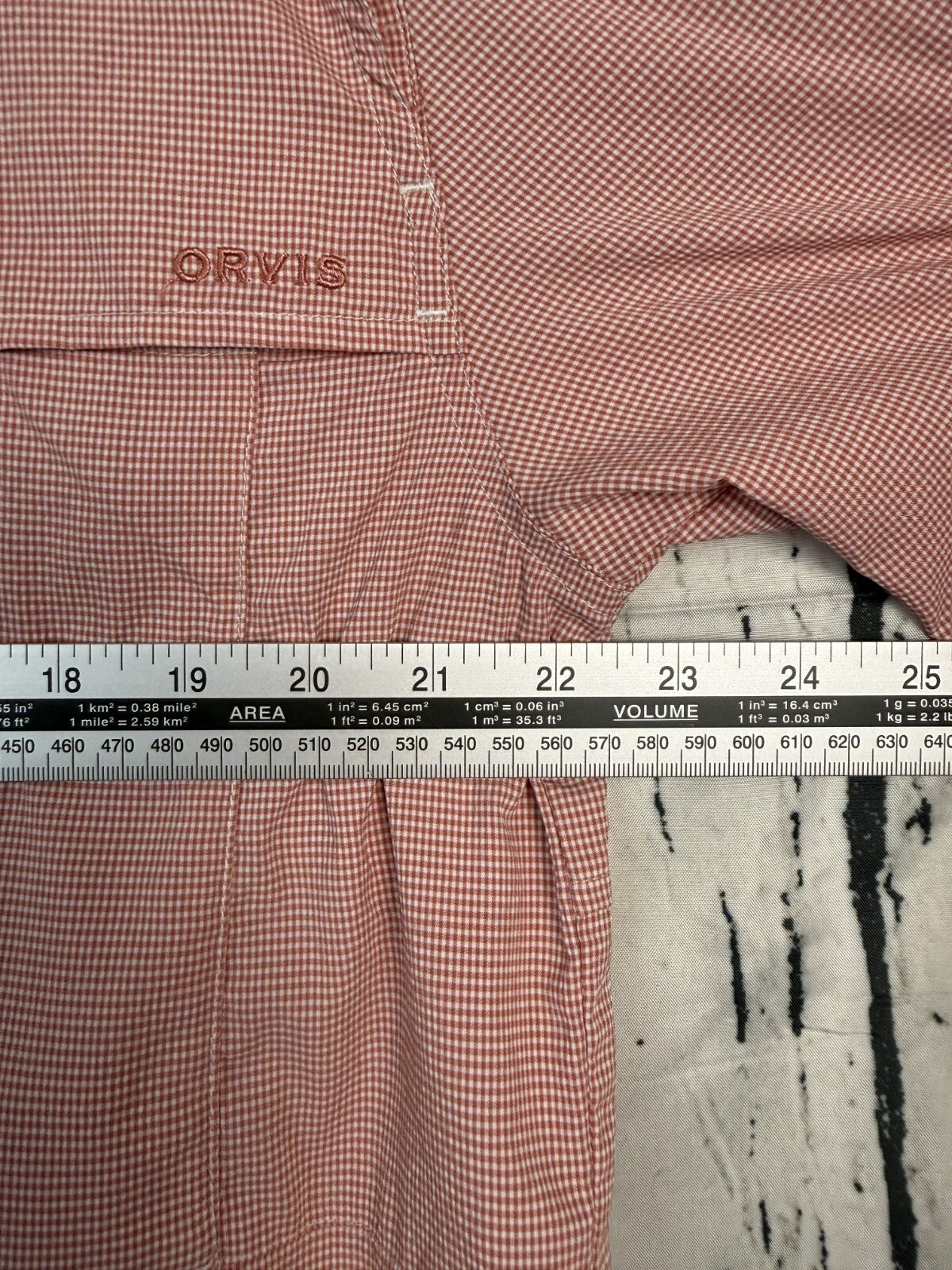 Orvis Open Air Caster Ventilated Short Sleeve Fishing Shirt Mens Sz Medium Red