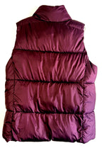 Columbia Vest Womens Large Purple Puffer Quilted Insulated Outdoor Zip Pockets