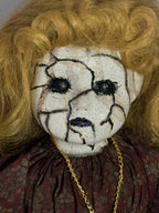 Eleanor's Tomb - OOAK Scary Creepy Doll 16" Hand Painted Horror Haunting Art