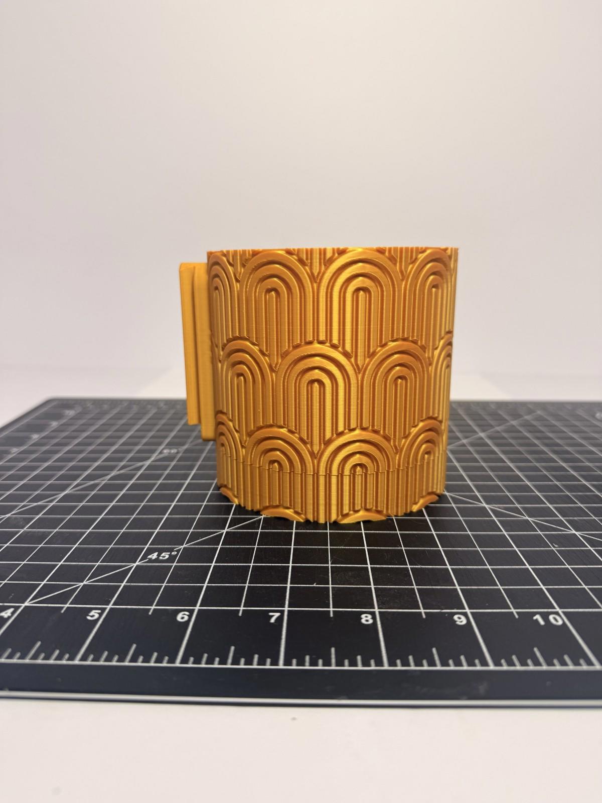 Wall Mounted Planter - PLA - Twist-off Bottom - Multiple Colors