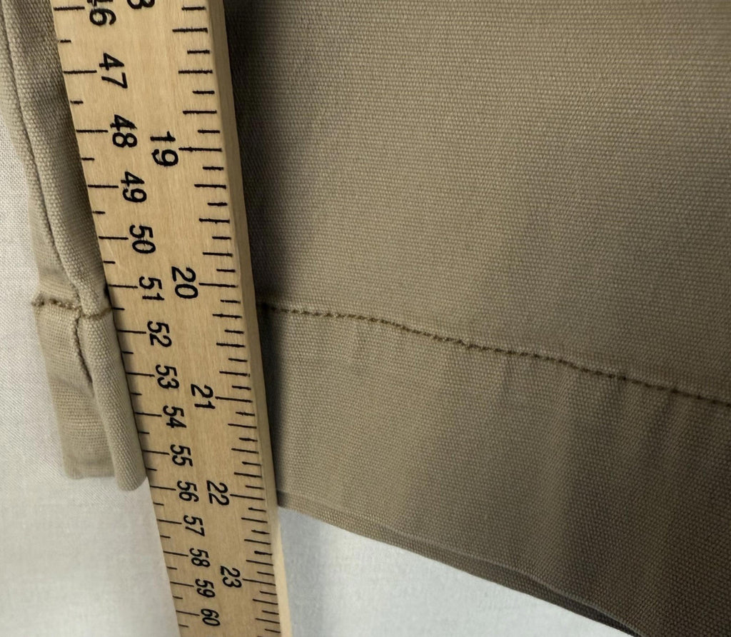 Aeropostale Womens Capri Pants Khaki Size 3/4 Butterfly