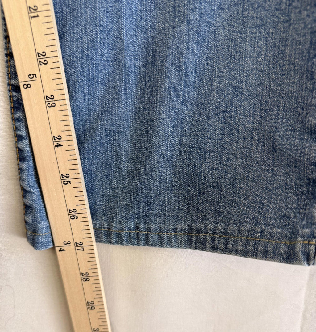 Levi's 550 Relaxed Bootcut Denim Jeans Womens Size 16 Short