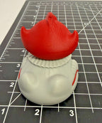 3d Printed Pennywise Duck - 2 1/5 Inch Tall