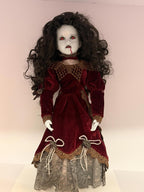 Countess Seraphina - OOAK Scary Creepy Doll 18" Hand Painted Horror Haunting Art