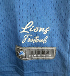 Detroit Lions Half practice/Half on-field Jersey Mens Sz M - NFL