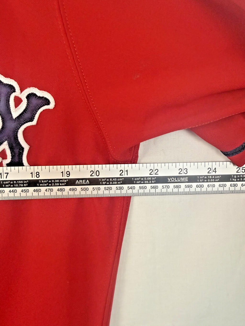 Vintage Majestic Boston Red Sox Jersey Red Made In USA MLB Fan 01 Mens M