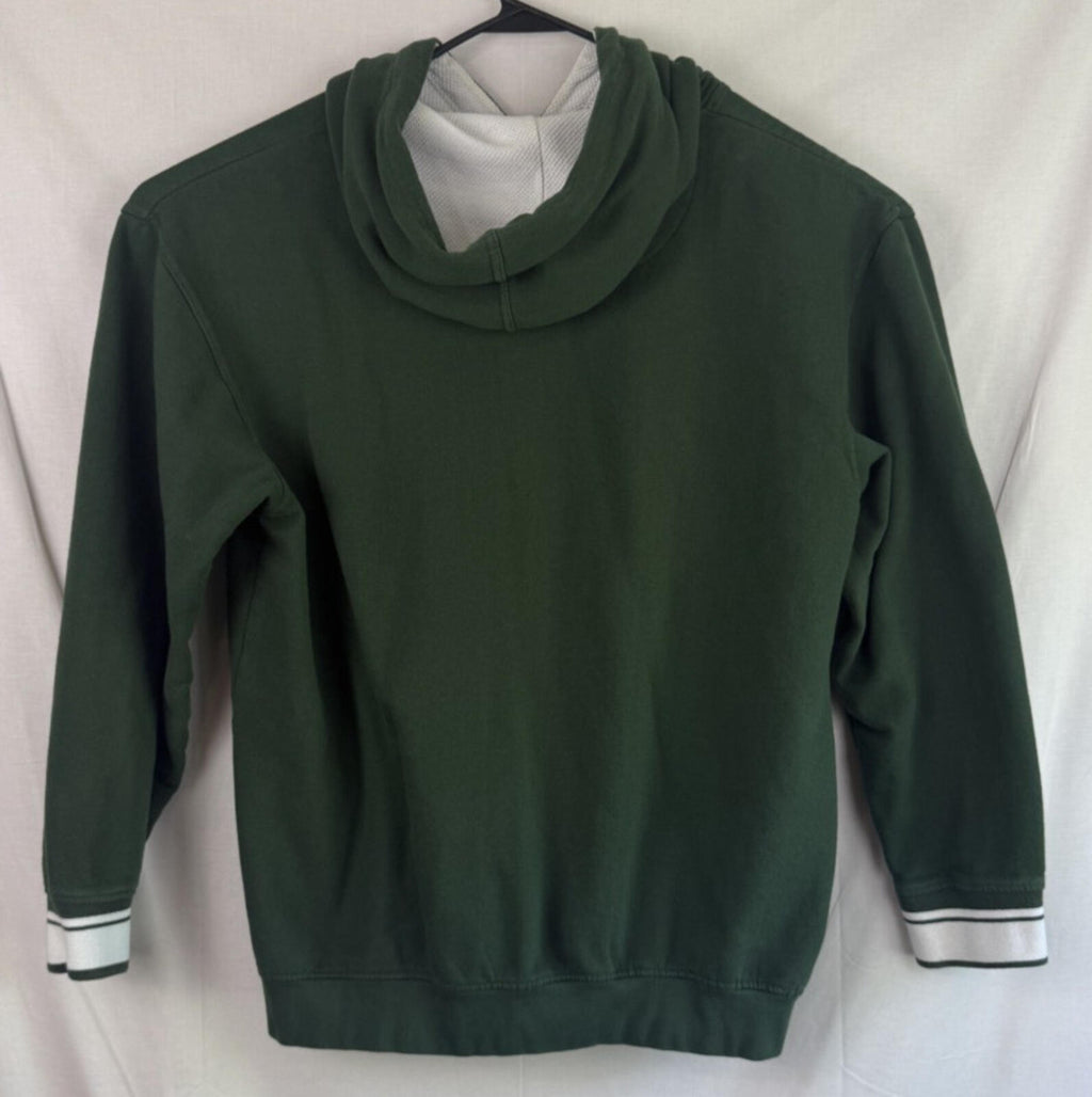 New York Jets Majestic Mens Hoodie Sz 2xl XXL Embroidered Logo
