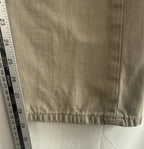 Levis 505 Mens 33 x 30 Jeans Regular Fit Straight Leg Tan White Tab