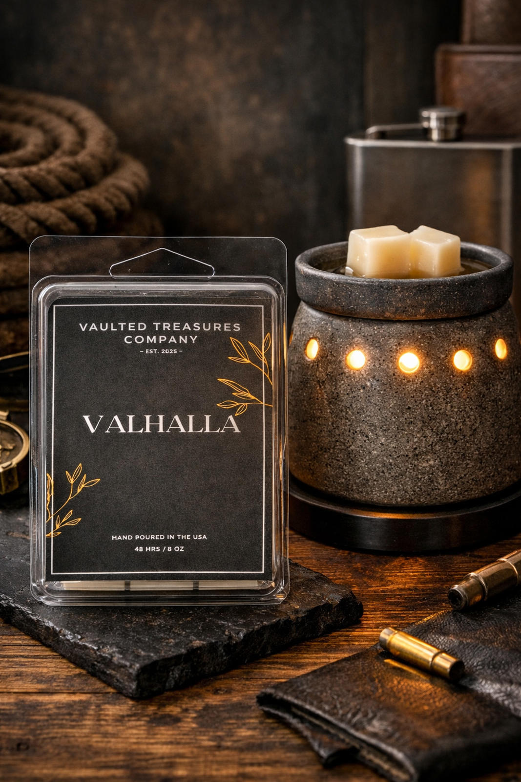 Valhalla Handmade Premium Wax Melts - 6 melts - Strong Scent