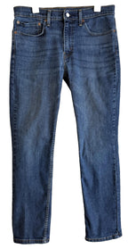 Levis 511 Blue Jeans Mens Size 34 x 32 Slim Straight Fit Cotton Blend Denim