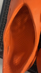 Non-Branded Foam Runner Orange Mens Size 8 Pre-Owned