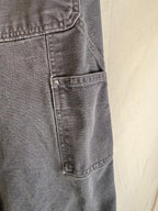 Carhartt Carpenter/Painter Pants B11 PTB Gray Mens Sz 35x30 Dungaree Fit