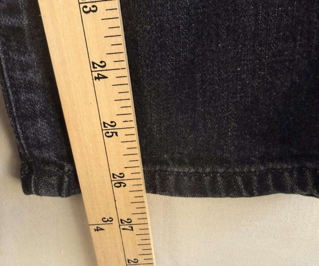 LL Bean Denim Blue Jeans Womens 14 Petite Favorite Fit Curvy Stretch