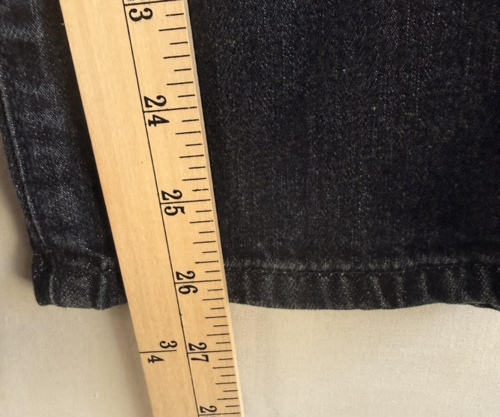 LL Bean Denim Blue Jeans Womens 14 Petite Favorite Fit Curvy Stretch