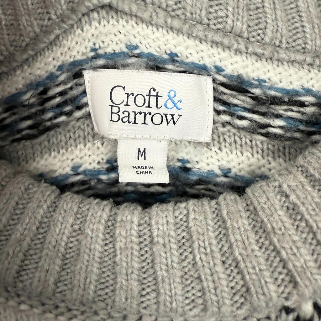Croft and Barrow Womens thick sweater size M cozy warm