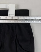 The North Face Shorts Womens Sz M Black Elastic Waist Pull on Pockets Hiking