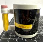Shoe Box “Teachers Like Me Aren’t A Dime A Dozen” Coffee Mug Cup w/Pencil Handle