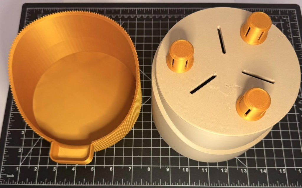 Bottom Watering Indoor Plant Pot - 3D Printed PLA