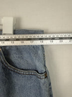 Levis Vintage Mens 505 Regular Fit Jeans 36x30 Straight Leg Light Wash Denim