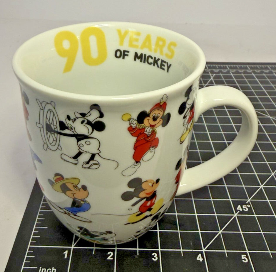 Disney Mickey Mouse "90 Years of Mickey" Ceramic Mug - The Original Mickey
