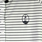 FootJoy Womens LS Pin Stripe Sun Protection Shirt Sz Large - Lighthouse - Golf