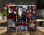 20 oz Lost Boys Stainless Steel Tumbler with Lid, Straw - Vampire