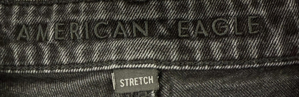 American Eagle Womens Size 12 Highest Rise 90's Boyfriend Shorts Stretch Black