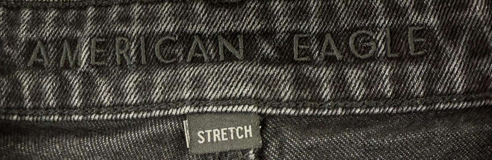 American Eagle Womens Size 12 Highest Rise 90's Boyfriend Shorts Stretch Black