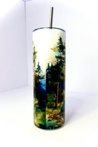 20 oz Get Out and Explore Stainless Steel Tumbler with Lid, Straw