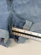 American Eagle Mom Shorts Womens Size 10 Roll Cuff - Demin - Stretch