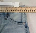 American Eagle Womens Shorts Sz 0 Button Fly Vintage HiRise Festival Distressed