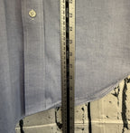 Lauren Ralph Lauren Button Down Mens 15.5 34/35 Blue Classic Fit Non Iron Shirt