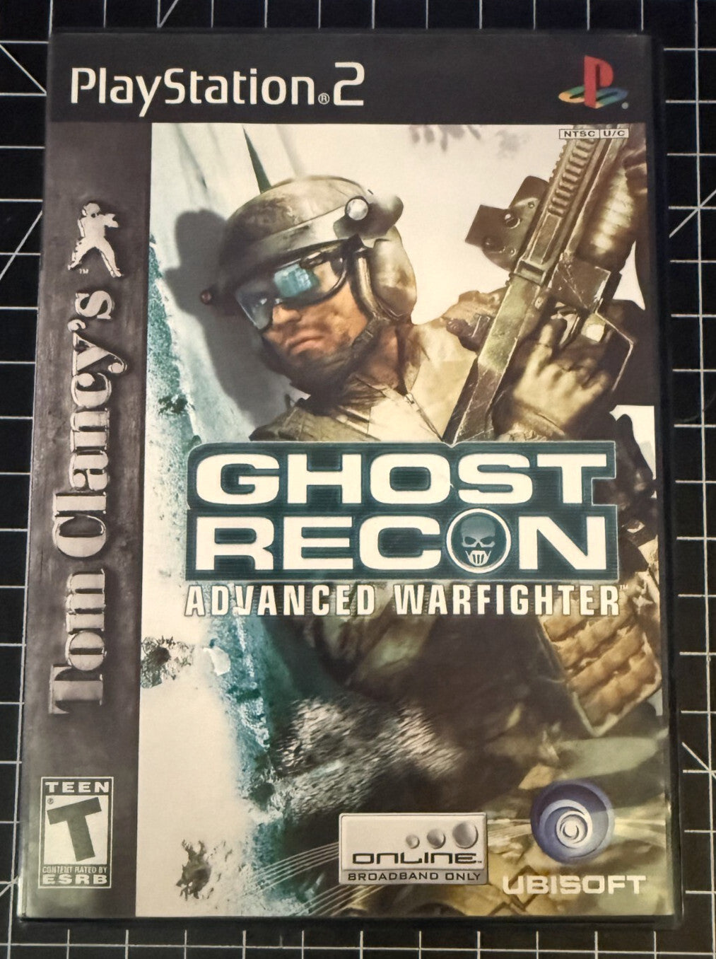 Tom Clancy's Ghost Recon Advanced Warfighter Sony PlayStation 2 PS2 Complete