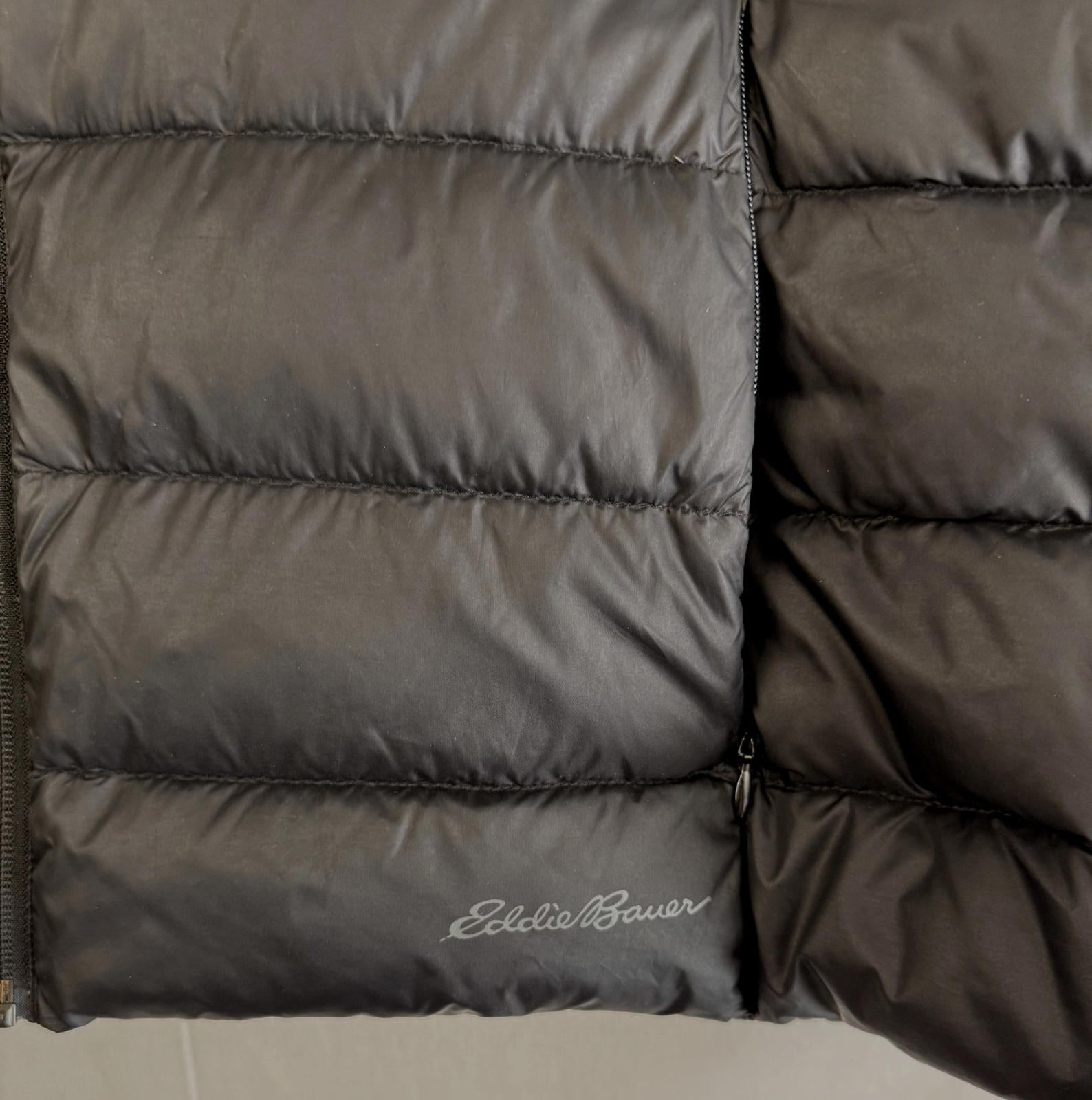 Eddie Bauer Jacket Mens Sz 2xl EB650 Down Puffer Lightweight Full Zip Outdoor