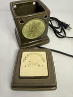 Scentsy Full Size Wax Warmer Brown & Green