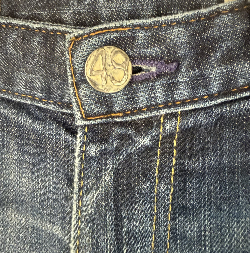 AG Adriano Goldschmied Premiere Skinny Straight Jeans Womens Size 27R Distressed